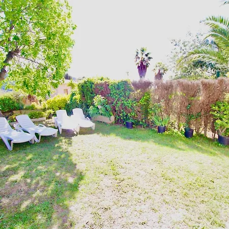 V&v Lloret: Garden With Pool, 150m From Canyelles Apartment *